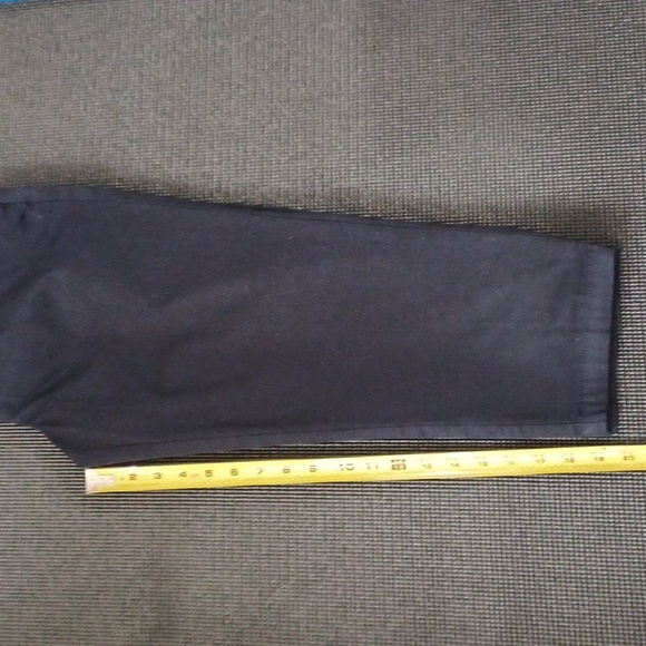 CHRISTOPHER BANKS blue capris pants. "Signature Comfort".  Size 4 - Picture 10 of 13